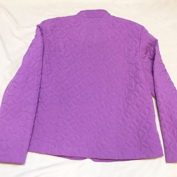 Women’s Studio works purple jacket - Picture 4 of 4